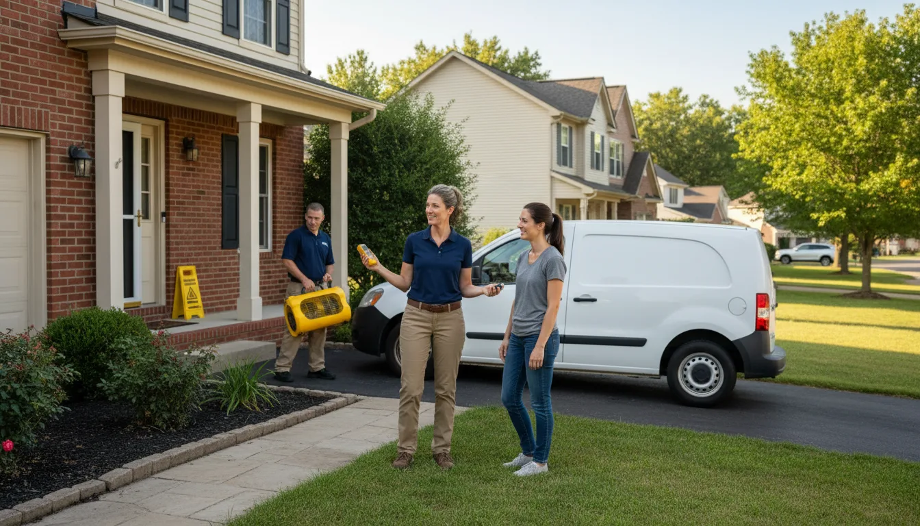 Water restoration image for Water Damage & Restoration Services in Dell City, TX